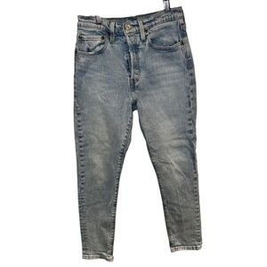 Levi's Premium‎ 501 Skinny Button Up Jeans Light Wash Size 26 L28